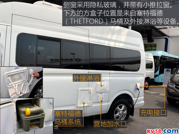 提升空間利用率 實拍上汽大通V80旅居車